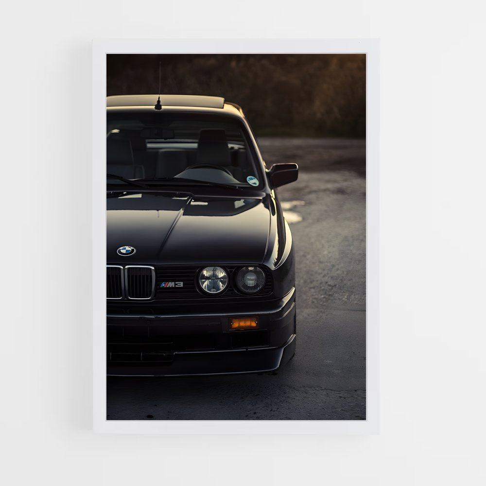 Poster E30 Dream Machine – affiche BMW (vue 3)